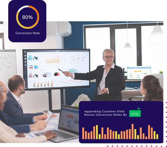 Email campaign report showing high engagement and conversion rates