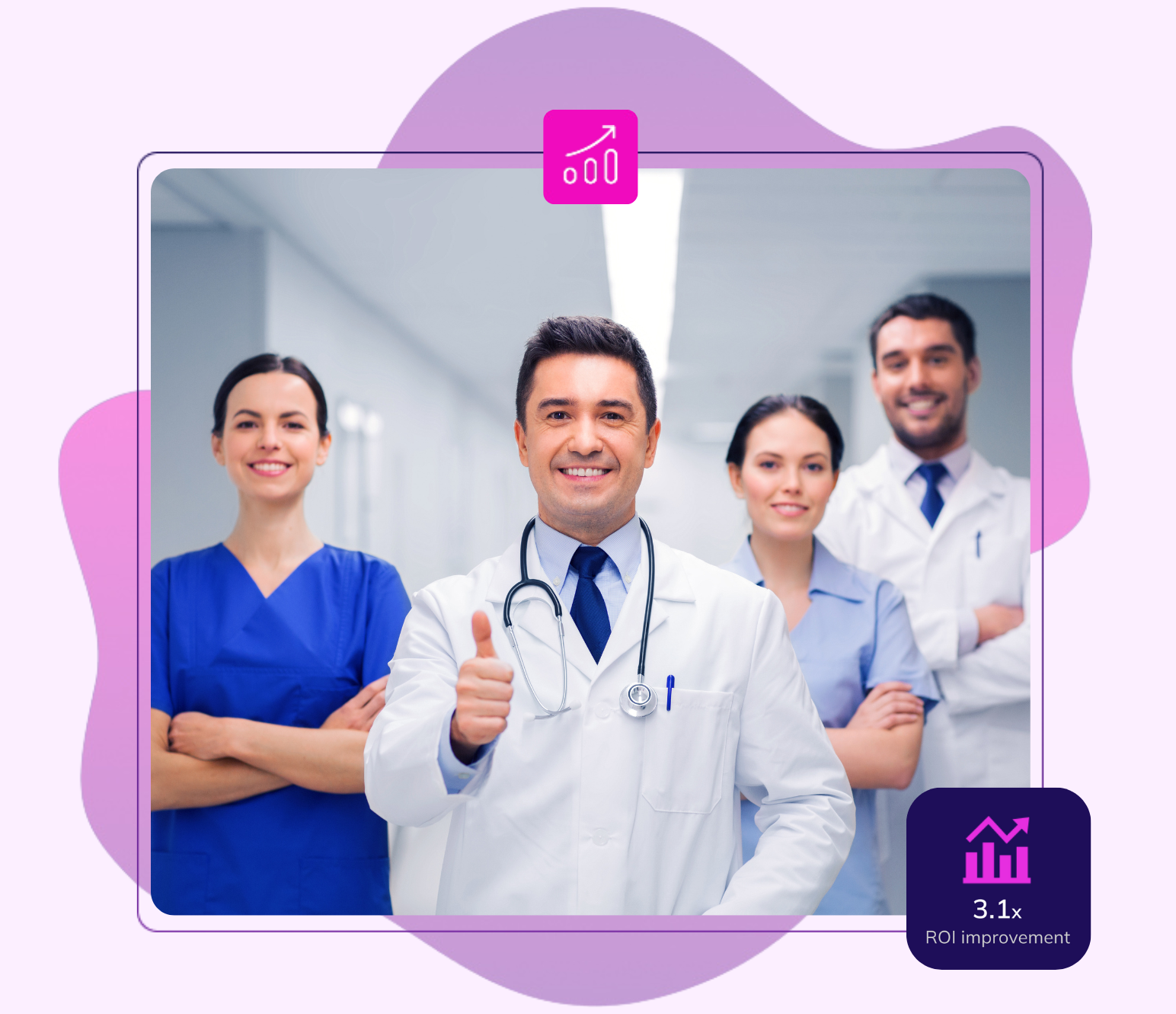 Verified email database of hospital administrators, department heads, and medical staff