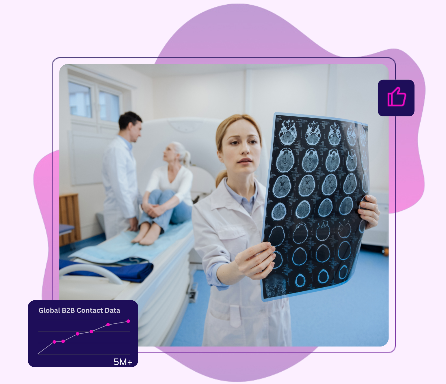 Verified email list of oncologists including medical, surgical, and radiation specialists