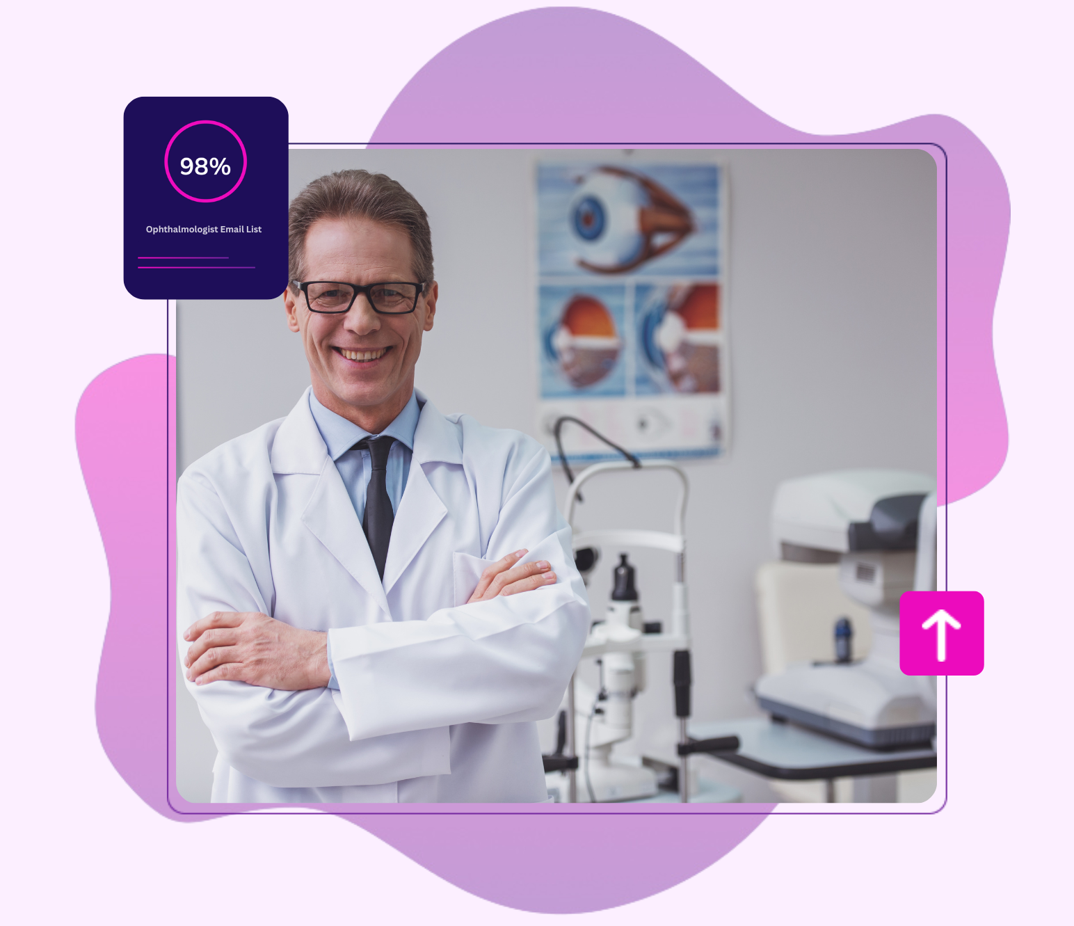 Verified email list of ophthalmologists specializing in eye care and vision correction