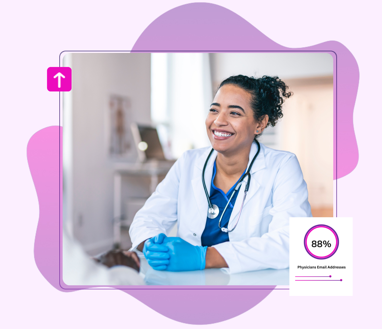 Verified email list of physicians specializing in various medical fields including general practice, surgery, and pediatrics