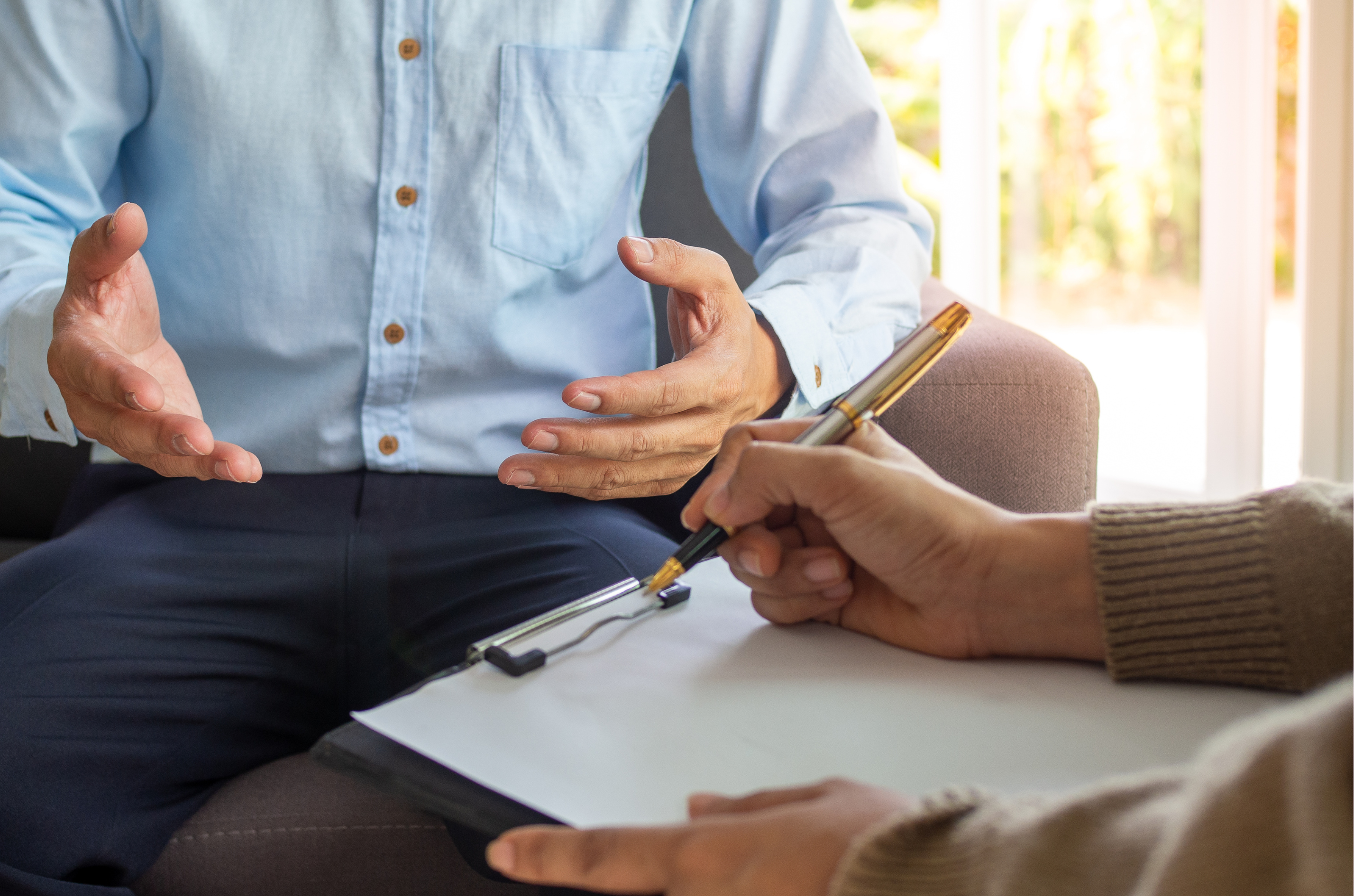 Healthcare marketer using targeted email outreach to connect with psychology professionals