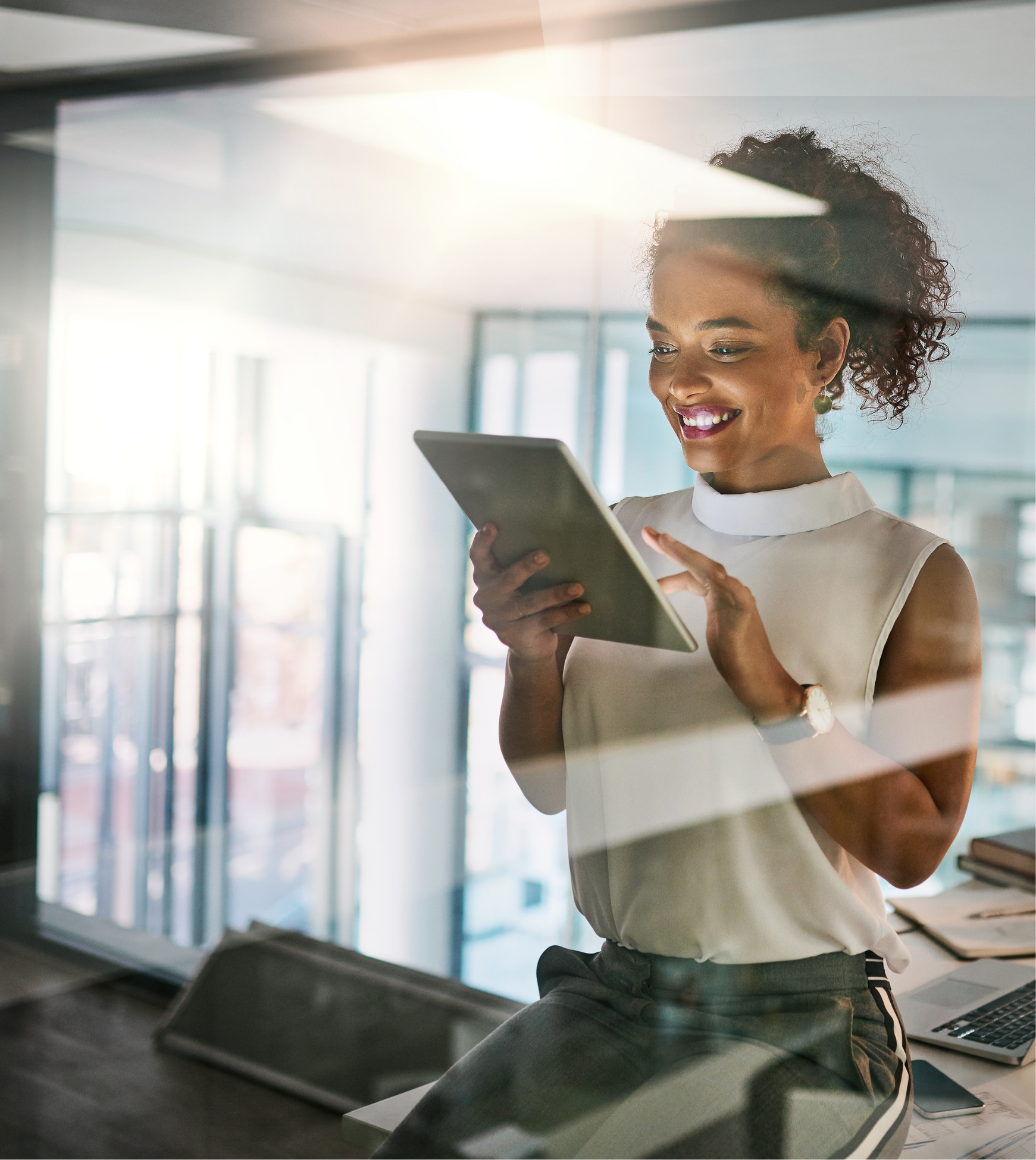 IT professional managing virtualized servers and cloud environments with VMware software